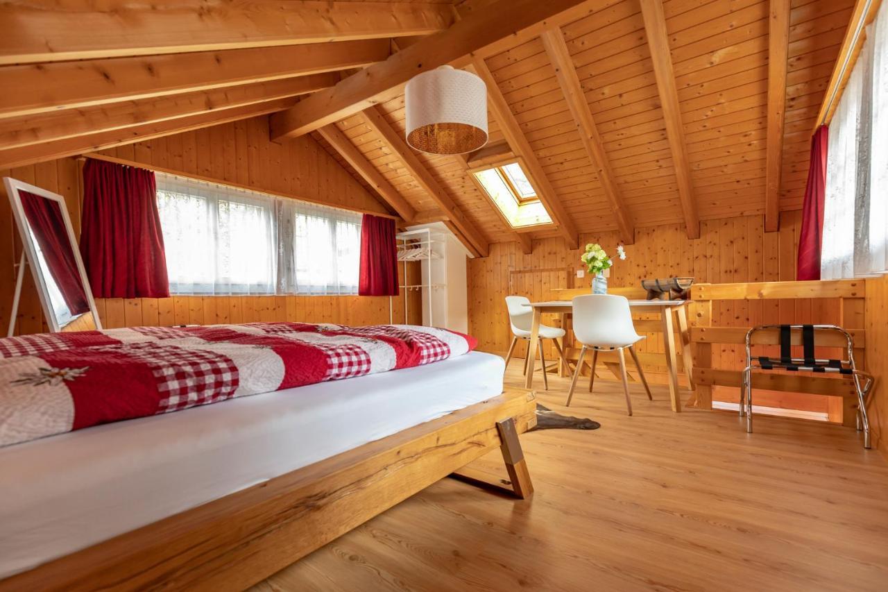 Chalet Waeschhuesli Near Interlaken, Grindelwald And Lauterbrunnen Gsteigwiler Exterior foto