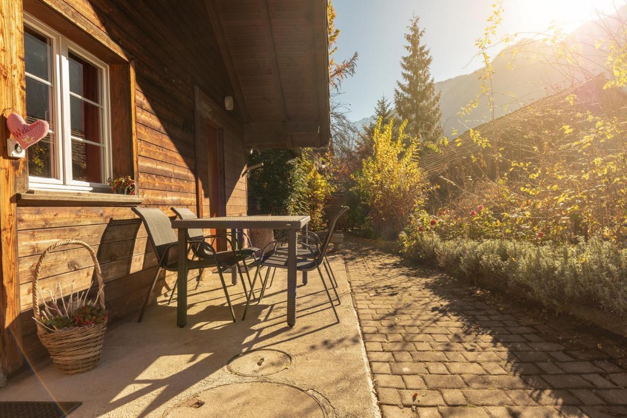Chalet Waeschhuesli Near Interlaken, Grindelwald And Lauterbrunnen Gsteigwiler Exterior foto